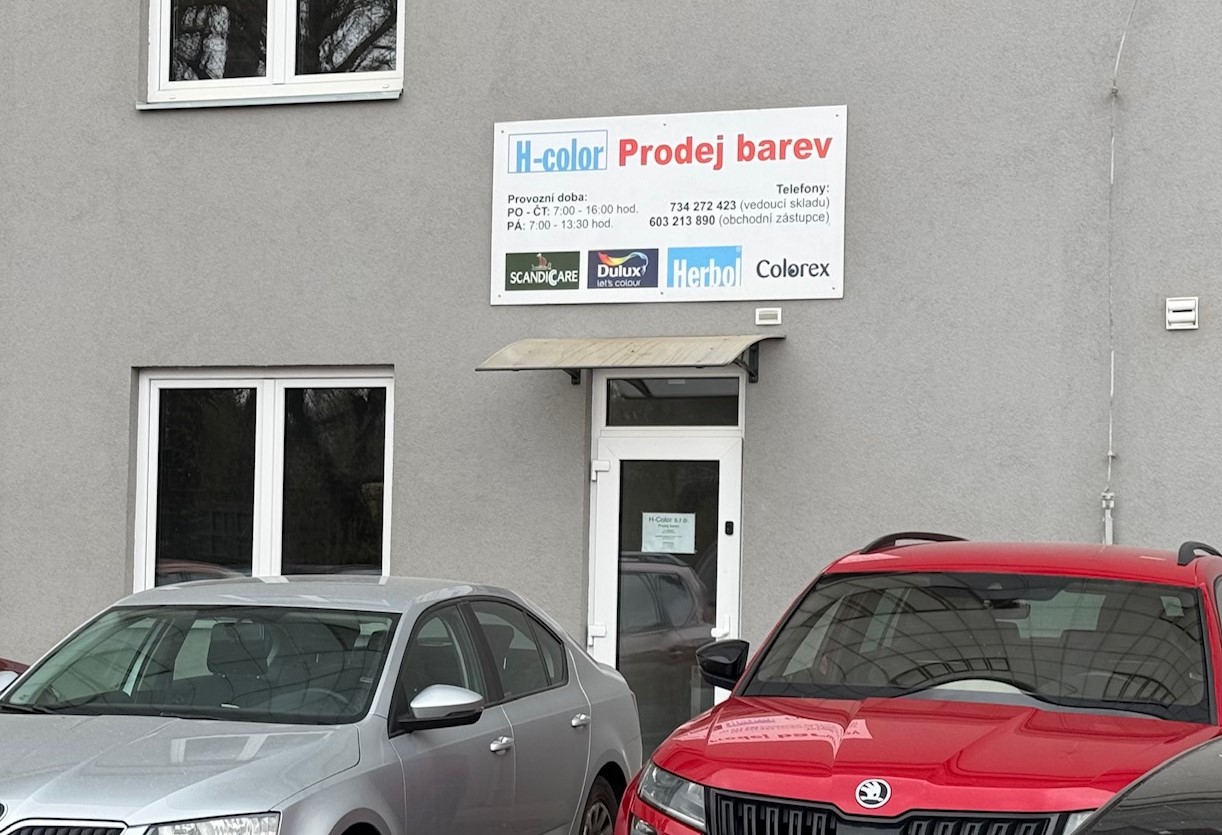 DULUX CENTRUM BRNO - prodejní sklad