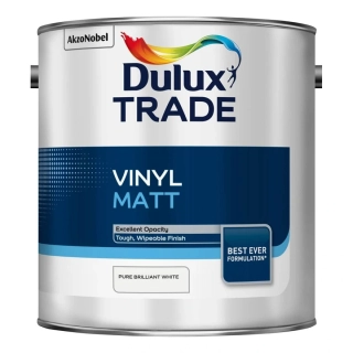Dulux Vinyl Matt PBW bílý 10l