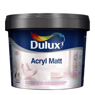 Dulux Acryl Matt bílý 19l (28,5kg)
