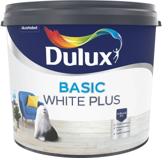 Dulux Basic White Plus bílý 10l